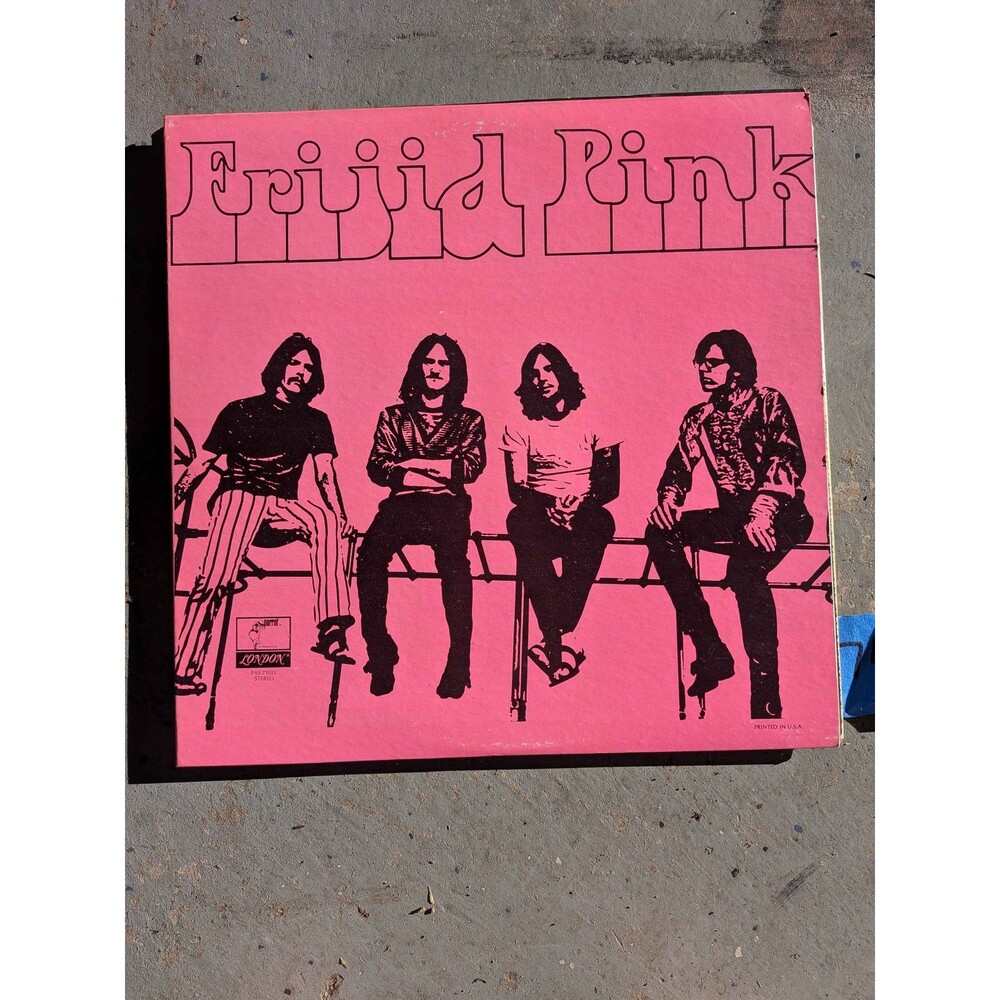 Frijid Pink S/T LP Vinyl Record 1970 Psych Rock Parrot PAS 71003 VG+